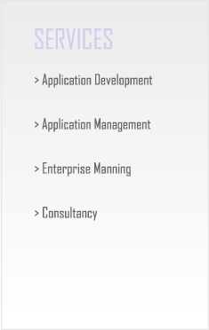 Services - Architecture and Software Development. Application Management. Counseling. Freelance Manning.